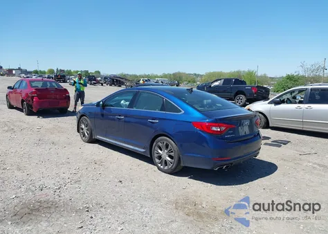 2015 Hyundai Sonata Limited 2.0T from USA, damaged, VIN 5NPE34AB9FH154304